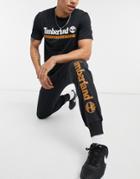 Timberland Yc Core Tree Logo Sweatpants In Navy