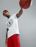 Adidas Basketball Dame T-shirt In White Ce7337 - White