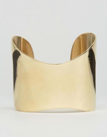 Made Gold Chunky Cuff - Gold