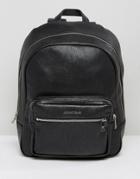 Armani Jeans Backpack In Black - Black