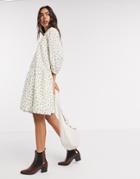 Y.a.s Smock Shirt Dress In Floral Print-multi