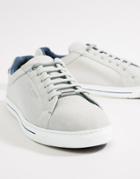Ted Baker Eeril Sneakers In White Texture - White