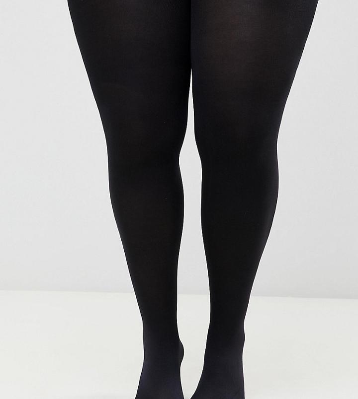 Asos Design Curve 200 Denier Tights-black