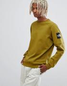 The North Face Fine 2 Crew Neck Sweat In Green - Green