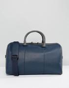 Ted Baker Claws Carryall In Crossgrain - Navy