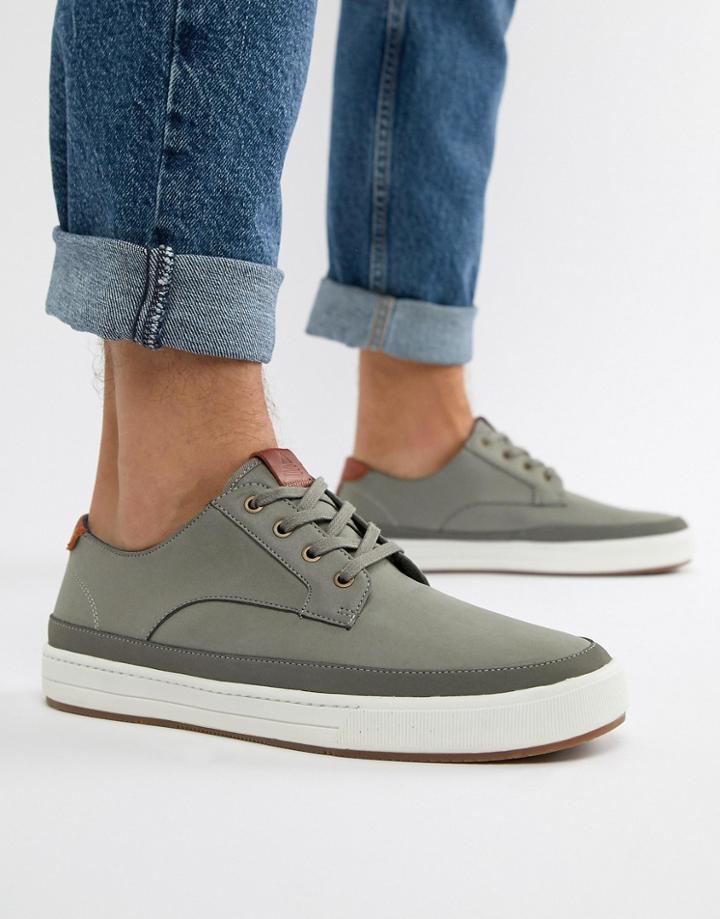 Aldo Porreta Low Top Sneaker In Dark Gray - Gray
