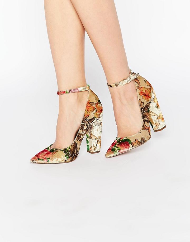 Asos Portia Pointed High Heels - Multi