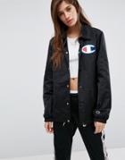 Champion Oversized Coach Jacket - Black