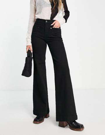 In Wear Tinkal Flared Jeans In Black
