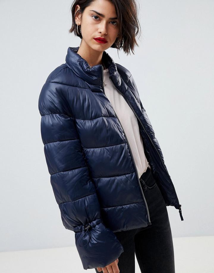 Vero Moda Padded Coat - Navy