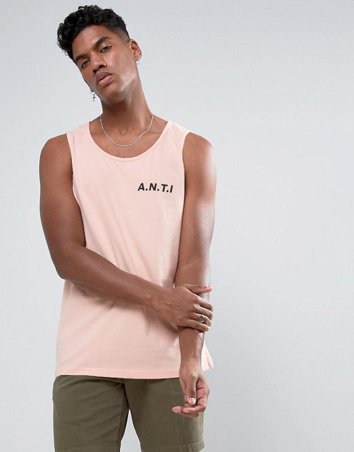 Antioch A.n.t.i Tank - Pink