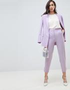 Asos Design Tailored Lilac Occasion Pants - Purple