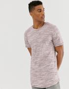 Jack & Jones Essentials T-shirt In Purple Melange - Purple