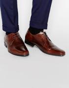 Red Tape Lace Up Smart Shoes - Brown