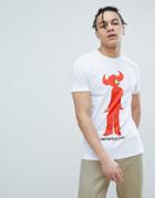 Asos Design Jamiroquai Band T-shirt - White