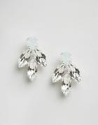 Krystal Swarovski Crystal Cluster Earrings - Clear