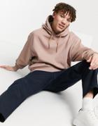 River Island Oversized Hoodie In Pink
