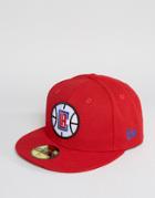 New Era 59fifty Cap Fitted La Clippers - Red