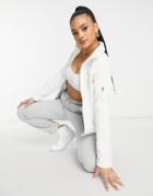 Columbia Fast Trek Full Zip Fleece In White