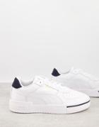 Puma Ca Pro Sneakers In White And Navy