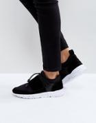 Asos Decoy Elastic Sneakers - Black