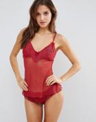 Pour Moi Cabaret Camisole - Red