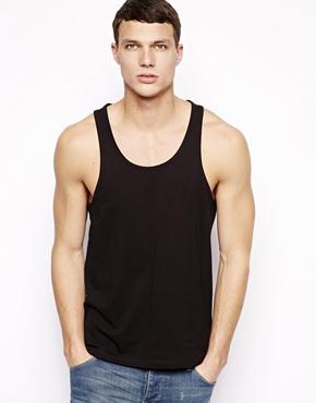 Asos Tank With Classic Fit - Black