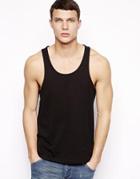 Asos Tank With Classic Fit - Black