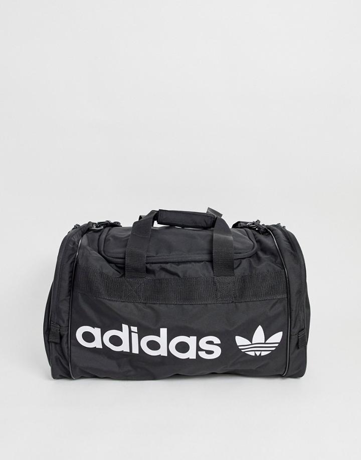 Adidas Originals Santiago 2.0 Duffel Bag In Black