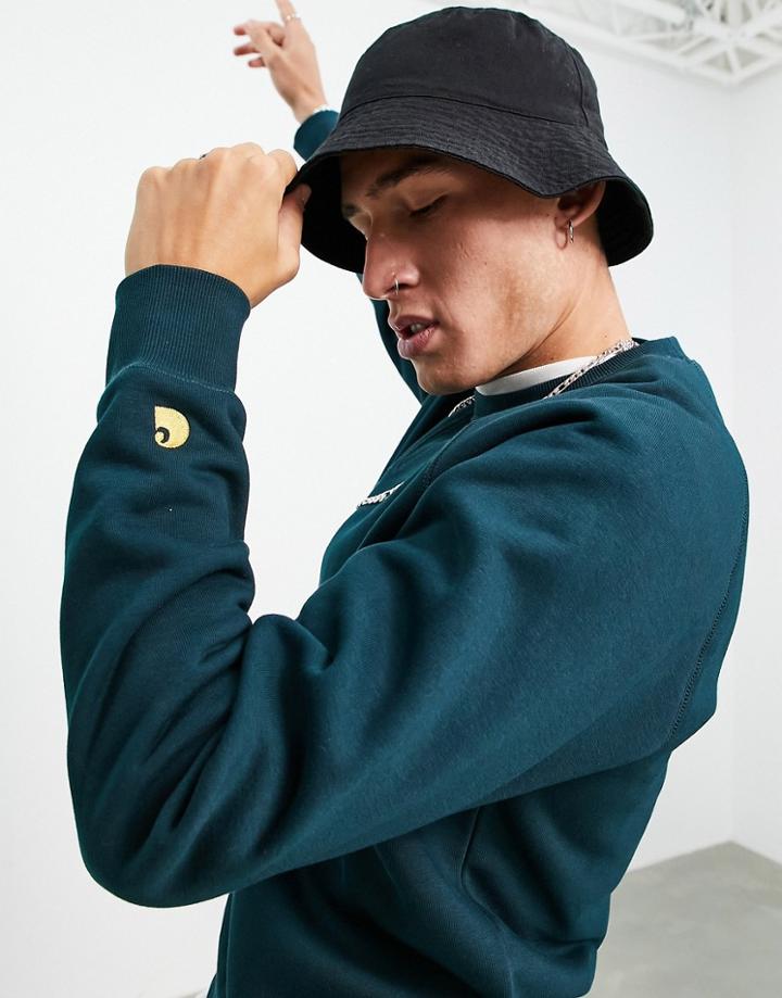 Carhartt Wip Chase Sweatshirt In Green