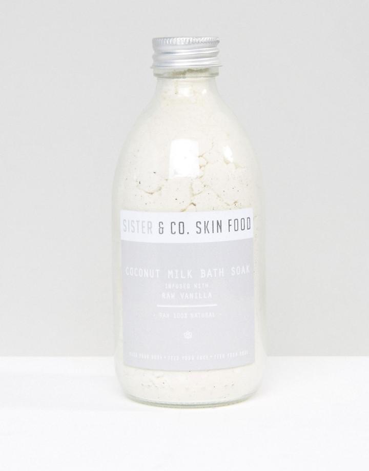 Sister & Co Coconut Milk Bath Soak 300ml - Clear