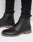 Kg Kurt Geiger Winston Leather Boots - Black