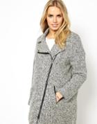 Asos Maternity Exclusive Biker Coat - Multi