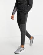 Puma Training Cloudspun Protection Sweatpants In Black And Gray