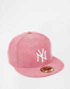 New Era 59fifty Teamox Ny Yankees Fitted Cap - Red