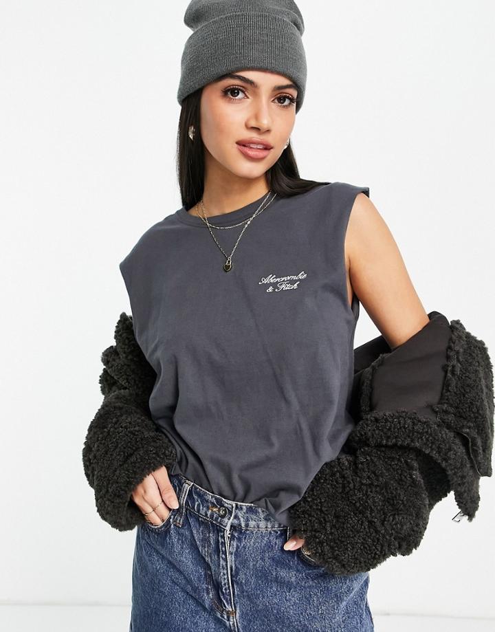 Abercrombie & Fitch Tank Top In Black