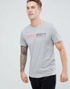 Jack And Jones Logo T-shirt-gray