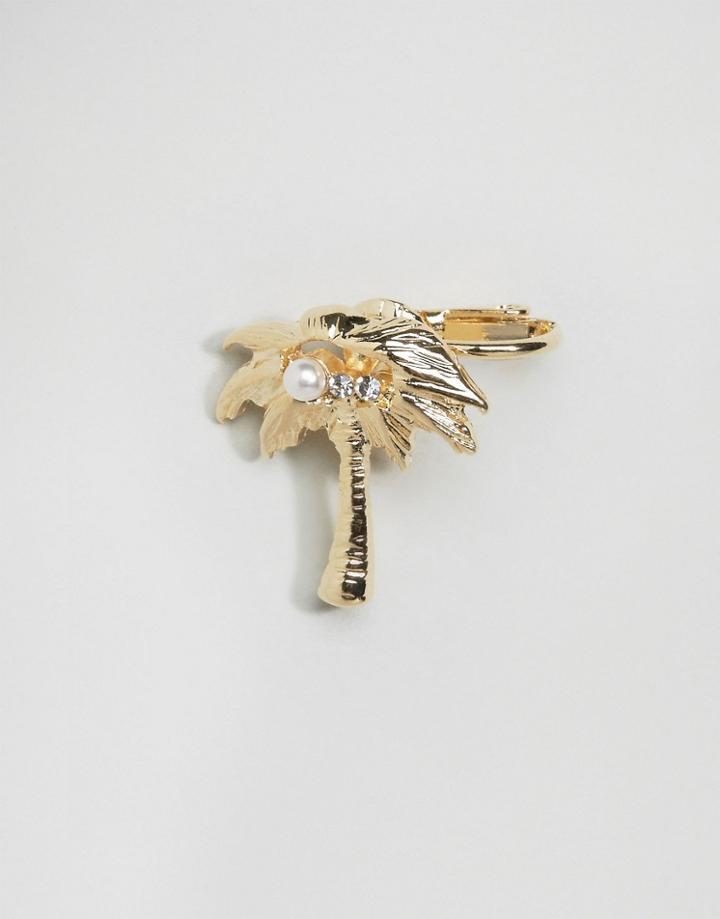 Limited Edition Palm Tree Ear Cuff - Gold
