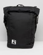 Poler Camdura Backpack With Roll Top - Black