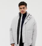 Noak Puffa Jacket In Ice Gray