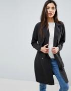 First & I Trench - Black