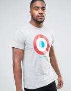 Lambretta Target T-shirt - Gray
