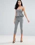 Unique 21 Slim Fit Tailored Pant - Gray