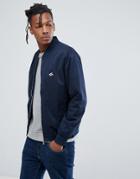 Le Shark Zip Up Bomber Jacket - Navy
