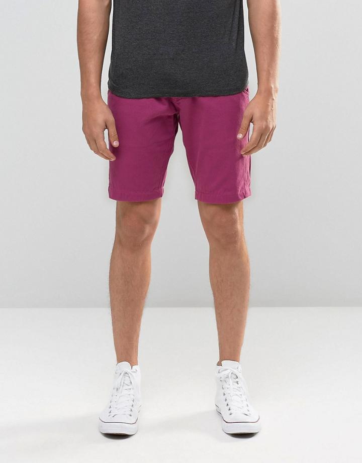 Bellfield Chino In Berry - Red