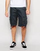D-struct Cargo Shorts - Navy