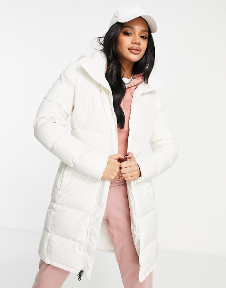 The North Face Metropolis Puffer Jacket In White