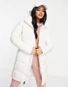 The North Face Metropolis Puffer Jacket In White