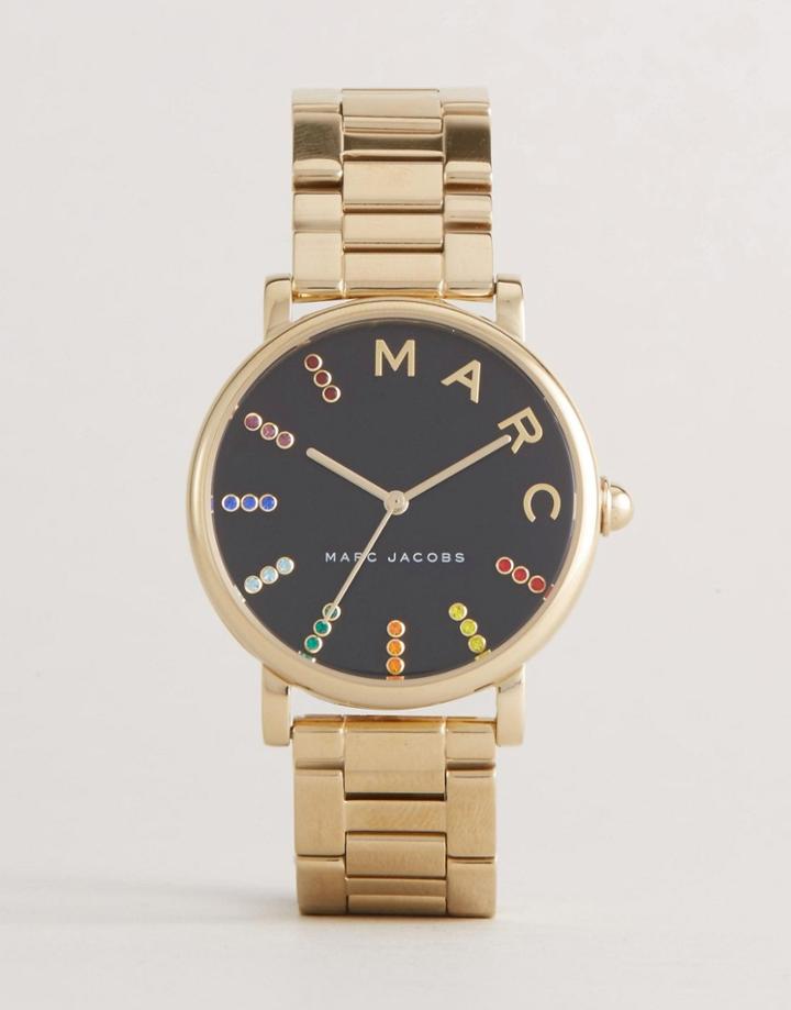 Marc Jacobs Classic Mj3567 Bracelet Watch In Gold - Gold
