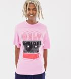 Collusion Printed T-shirt In Pink - Pink